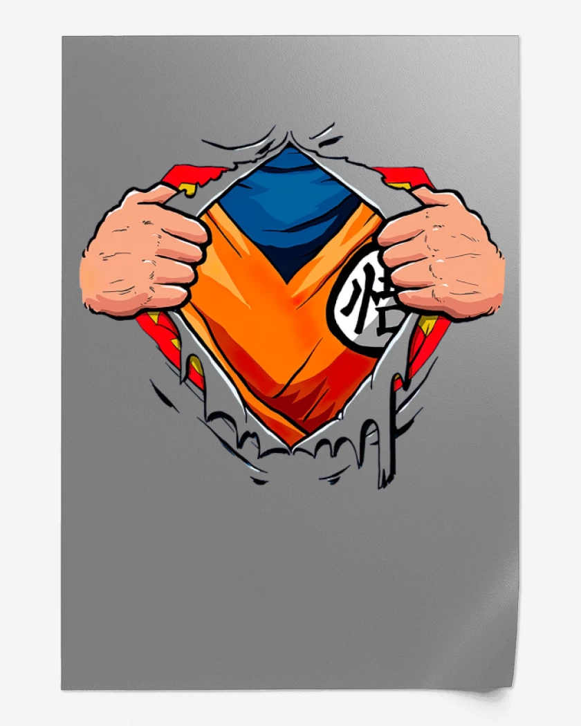 Print Goku torso