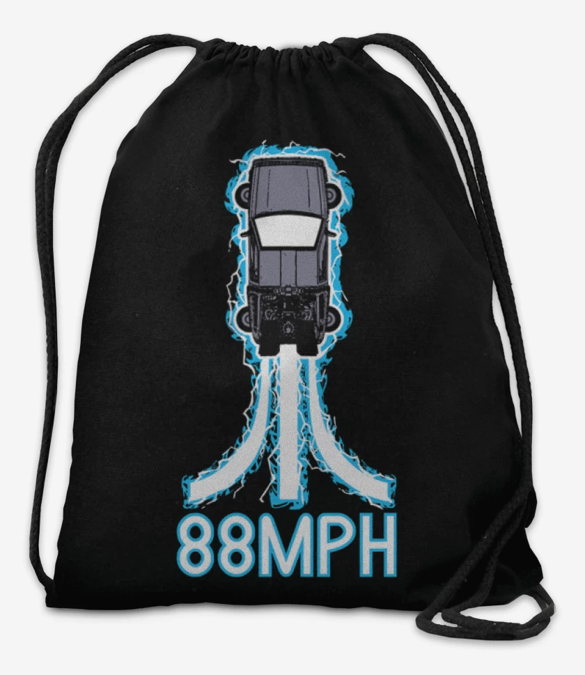 Mochila Negro de 80mph