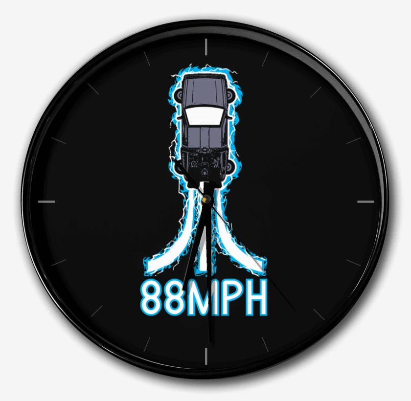 Reloj Negro de 80mph