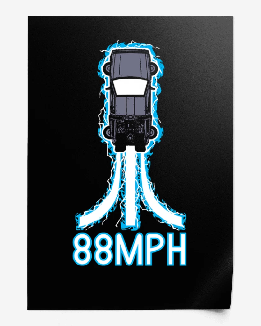 Print Negro de 80mph