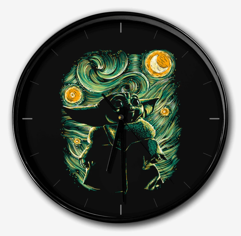 Reloj Negro de El compadre Grogu 