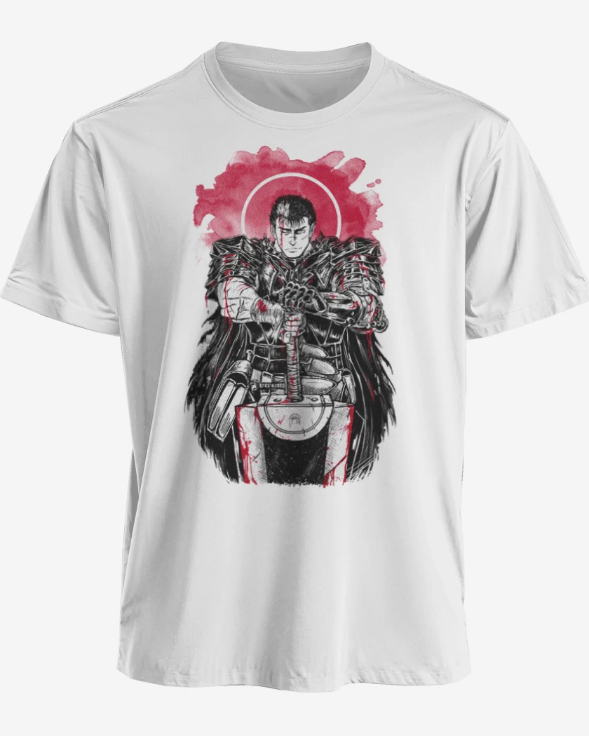 Polera premium Blanco de Berserk 2