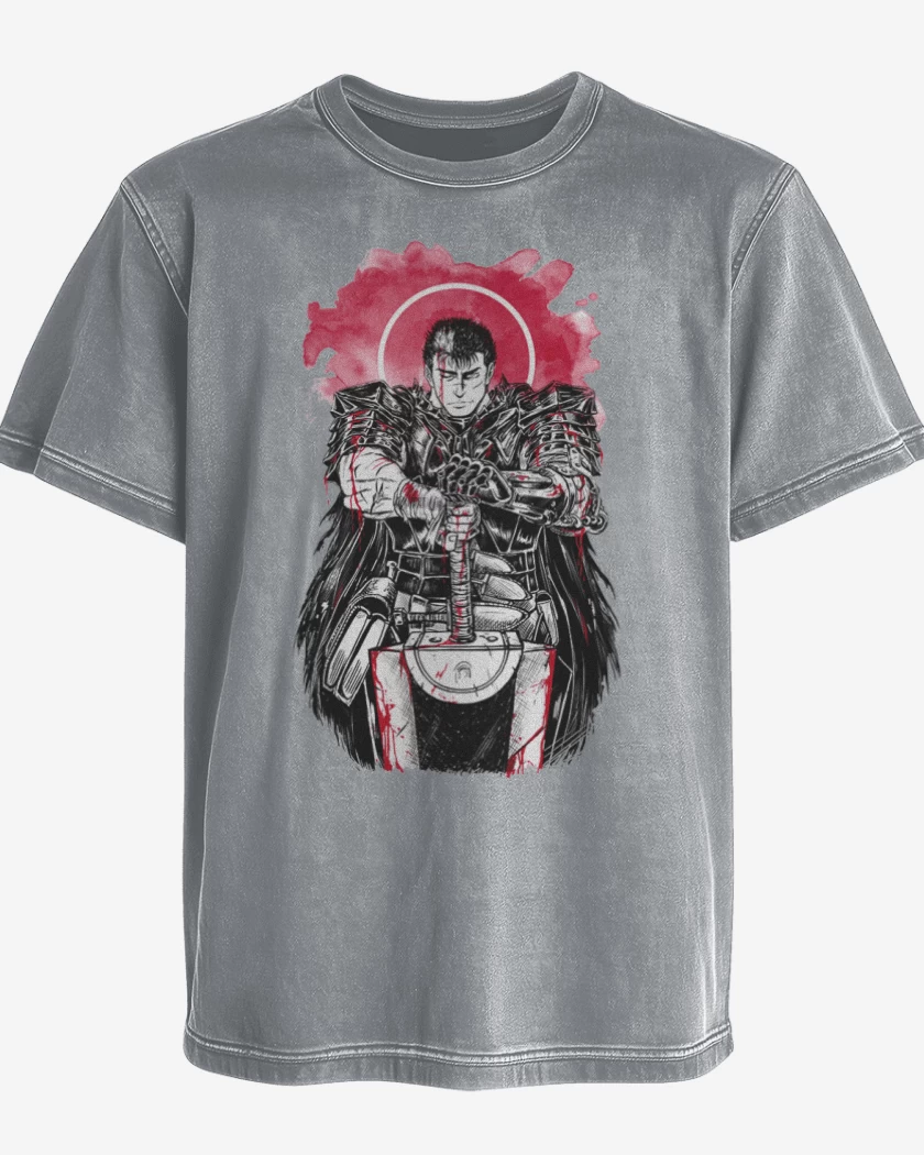 Polera desgastada Berserk 2