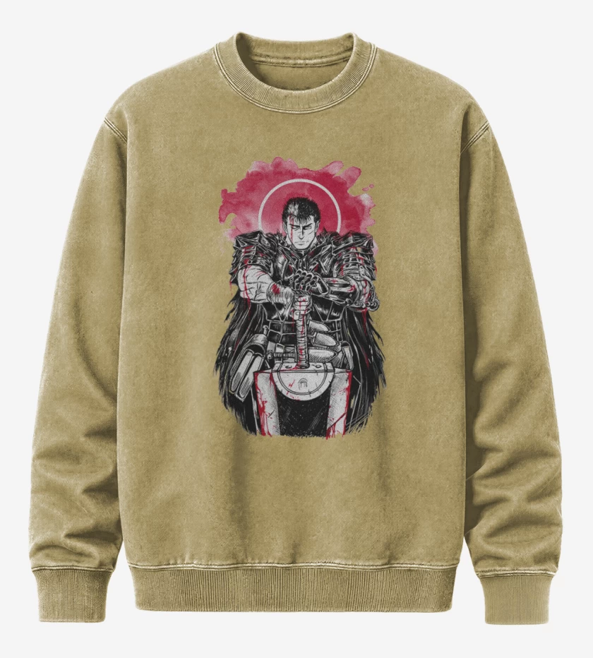 Poleron Polo Acid Wash Beige de Berserk 2
