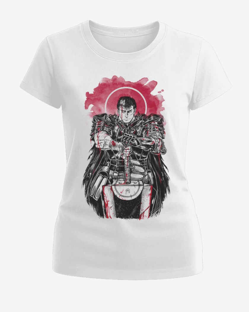 Polera de Mujer Blanco de Berserk 2