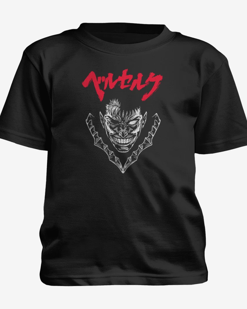 Polera de niño Negro de Berserk 3
