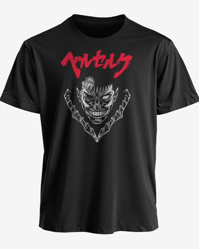 Polera premium Negro de Berserk 3