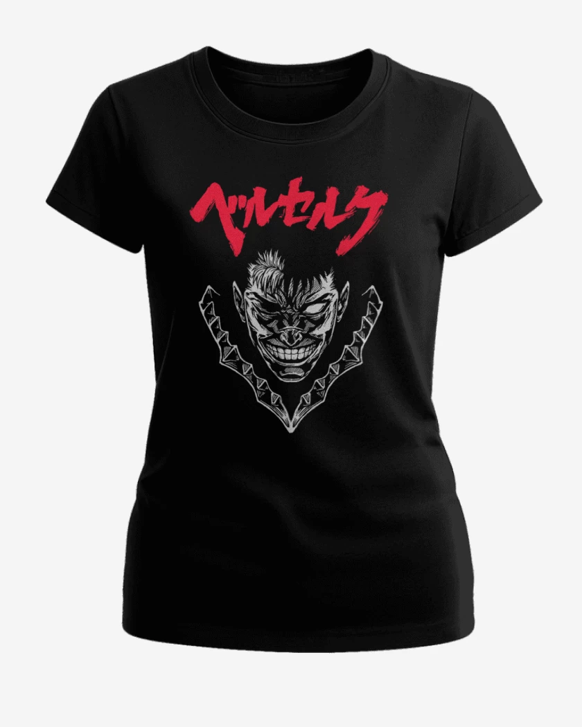 Polera de Mujer Negro de Berserk 3