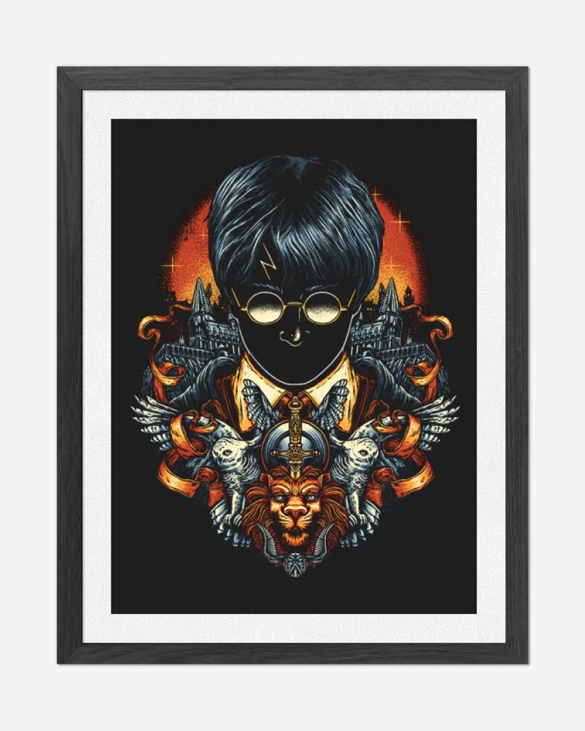 Cuadro decorativo Negro de El loco harry