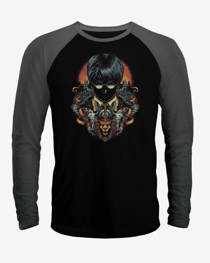 Polera Raglan El loco harry