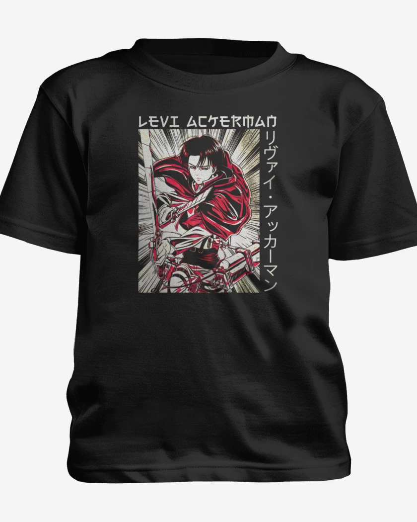 Polera de niño Negro de Levi 2