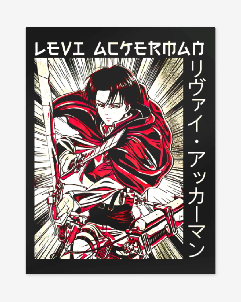 Print metalico Negro de Levi 2