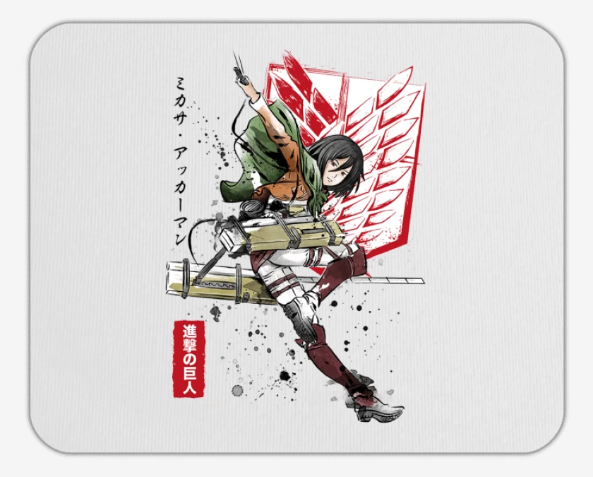 Mousepad Mikasa Ackerman