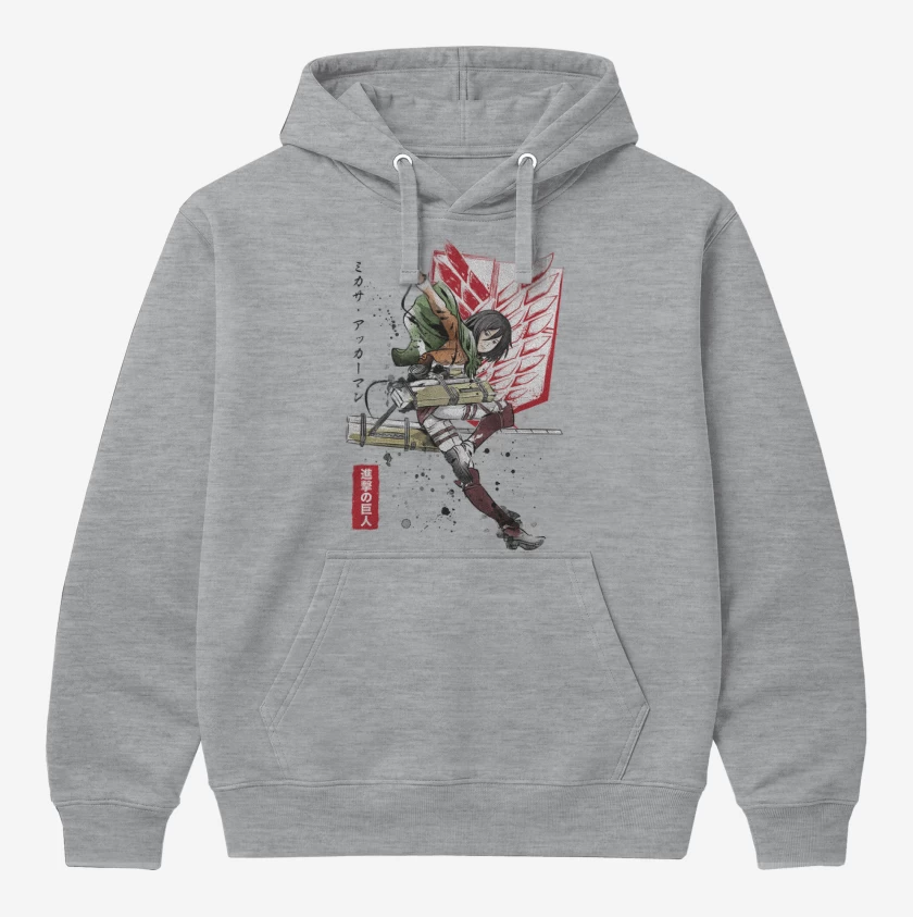 Polerón Canguro Mikasa Ackerman