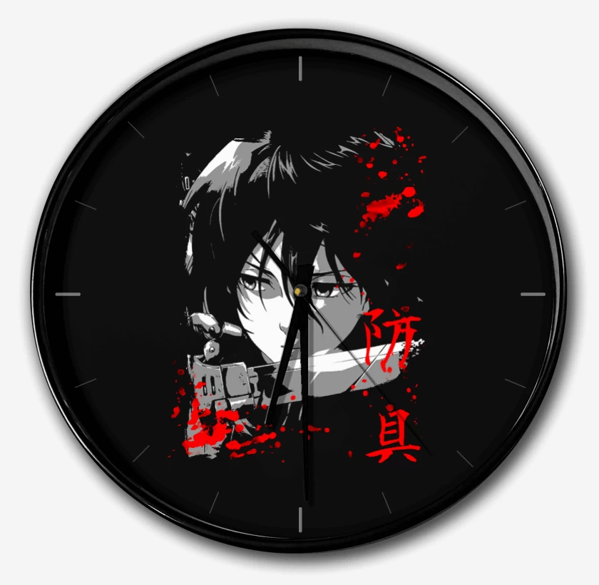 Reloj Negro de Mikasa Ackerman 2