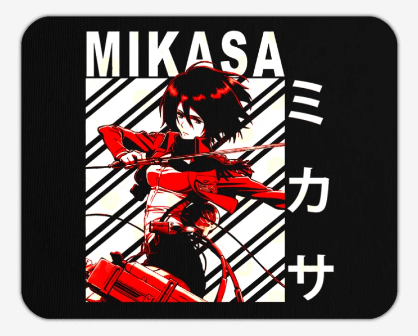 Mousepad Mikasa Ackerman 3