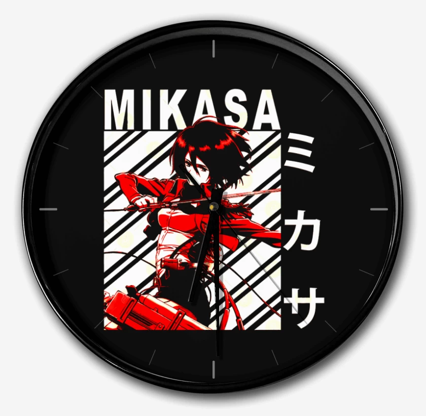Reloj Negro de Mikasa Ackerman 3