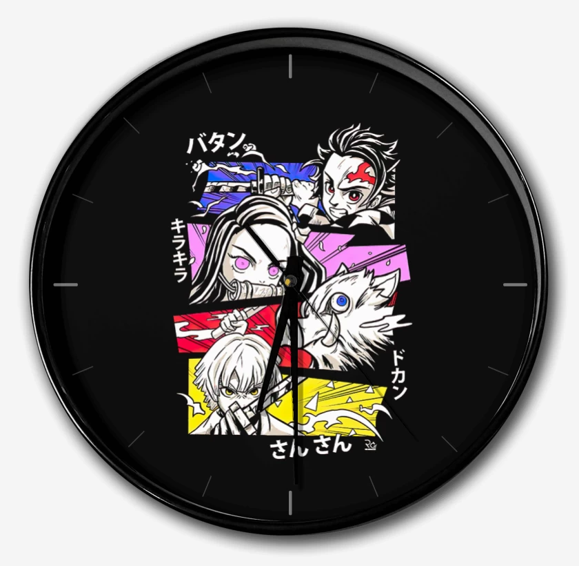 Reloj Negro de demon slayer