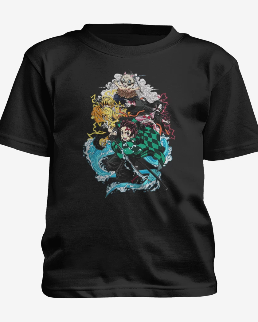 Polera de niño demon slayer 2