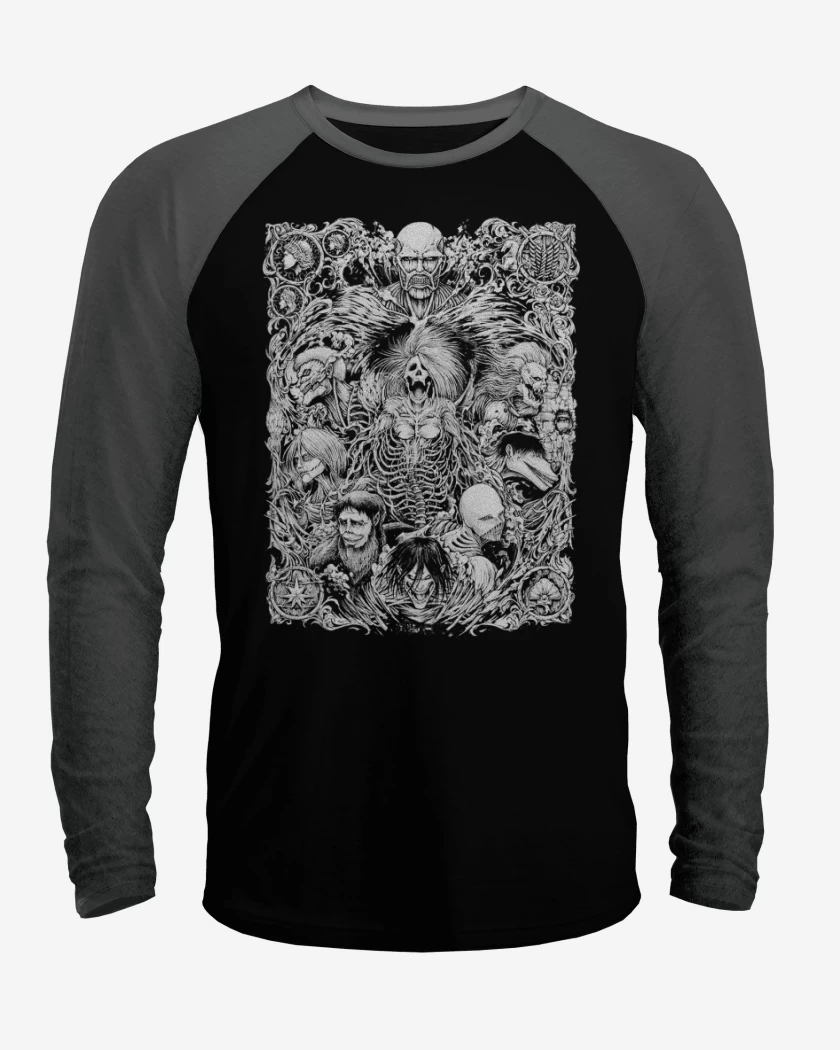 Polera Raglan Titanes brigidos