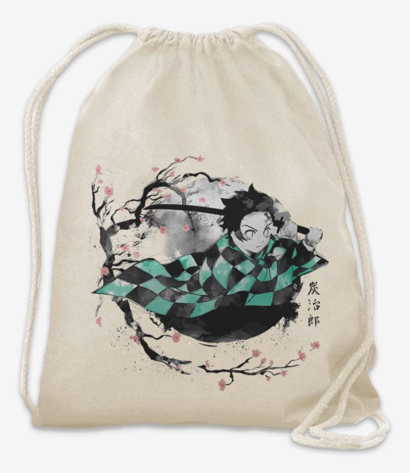 Mochila Blanco de Tanjiro