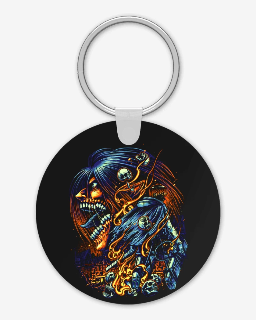 Llavero Titan de ataque