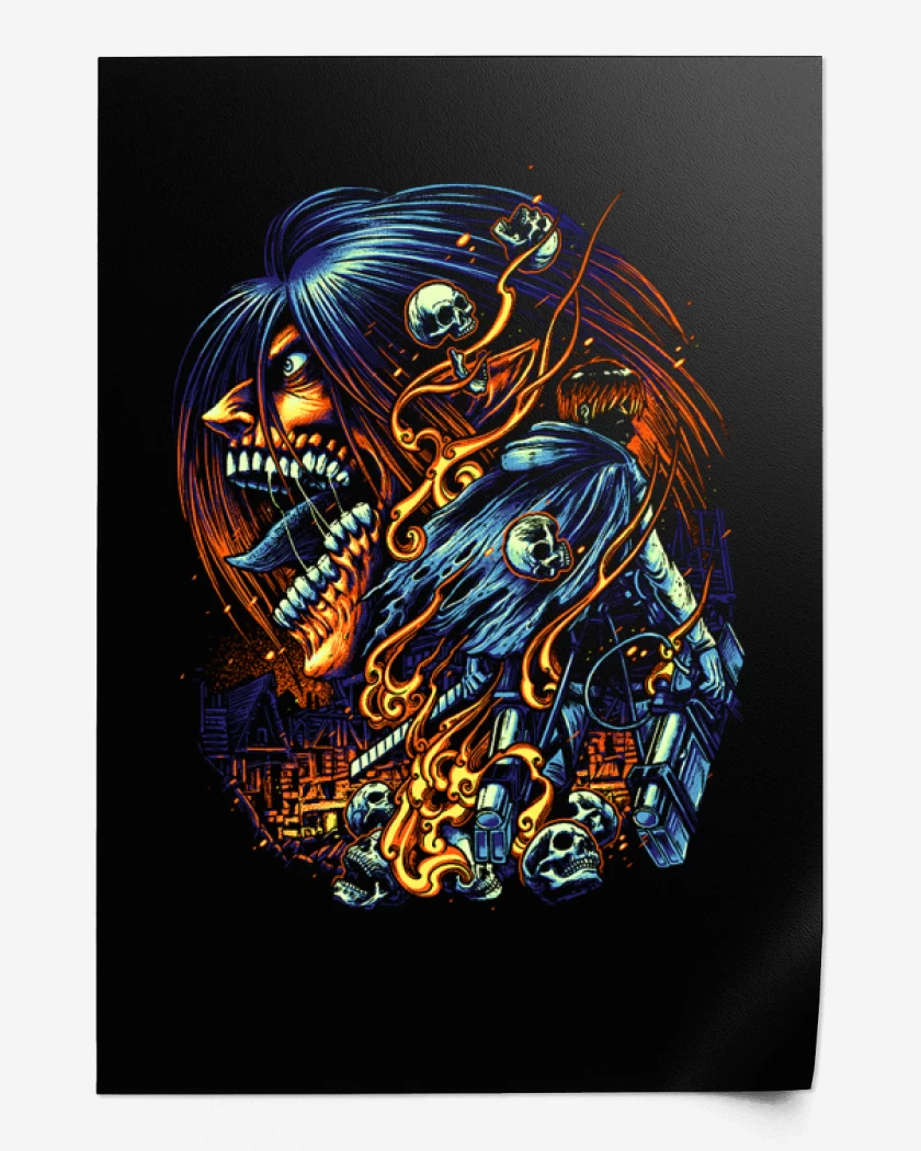 Print Titan de ataque