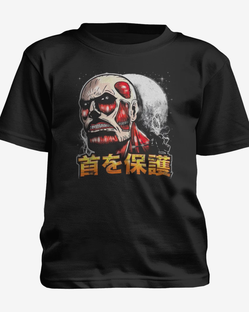 Polera de niño Negro de Titan tu tan tontin