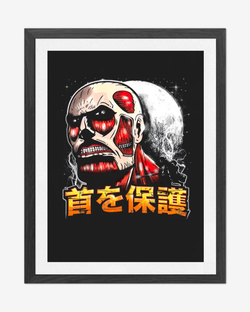 Cuadro decorativo Negro de Titan tu tan tontin