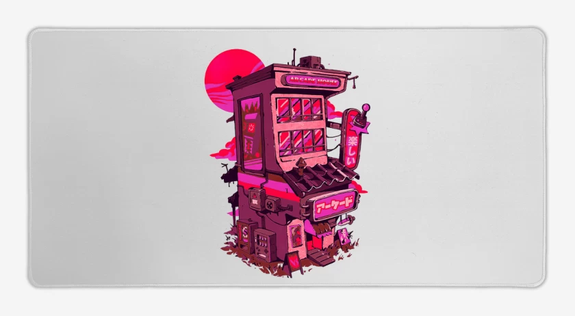 Mouse pad Gamer Blanco de Casa Arcade