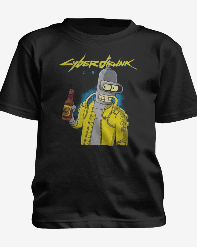 Polera de niño Cyberdrunk 3000