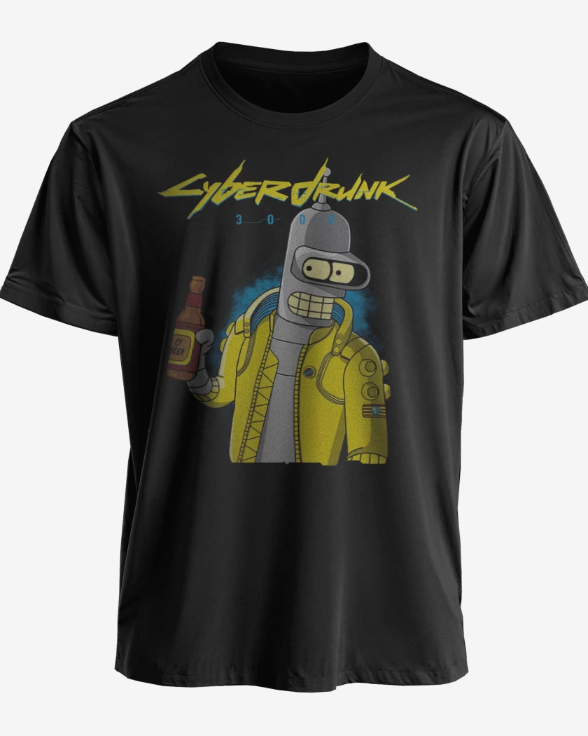 Polera Cyberdrunk 3000