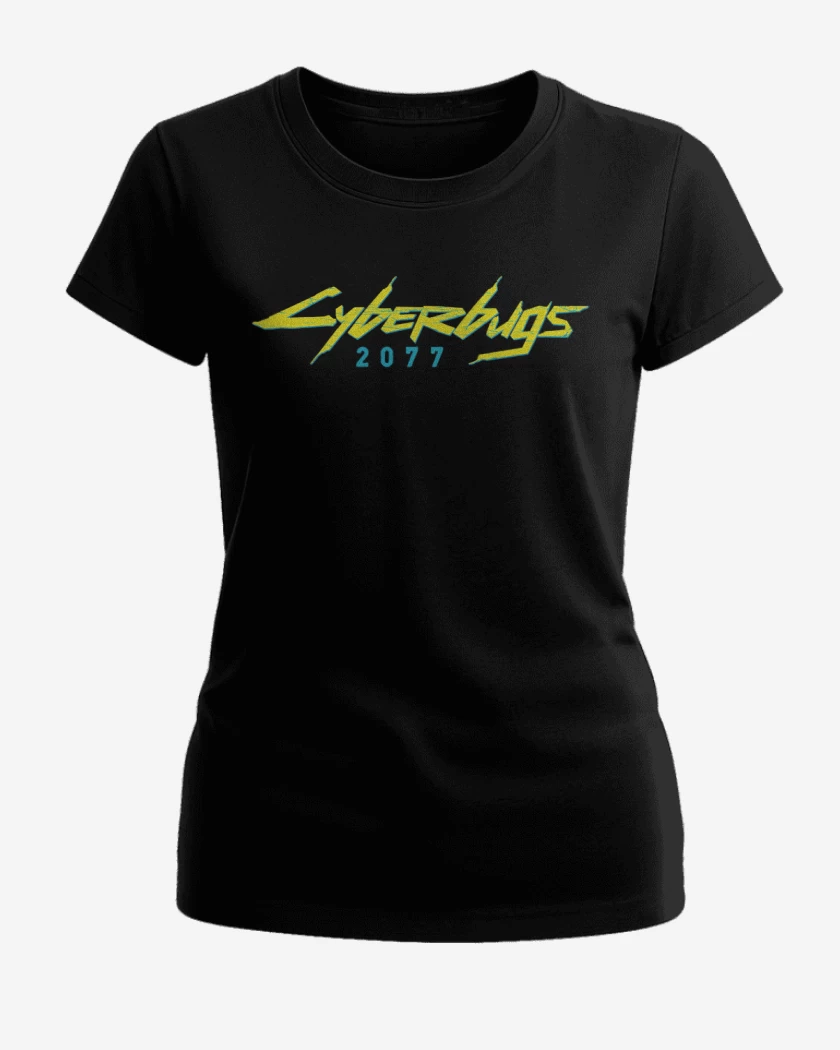 Polera de Mujer Negro de Cyberbugs 