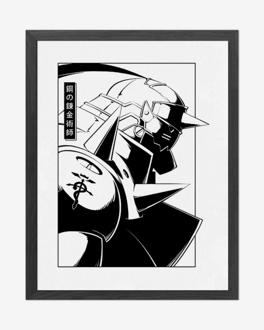 Cuadro decorativo Blanco de Elric