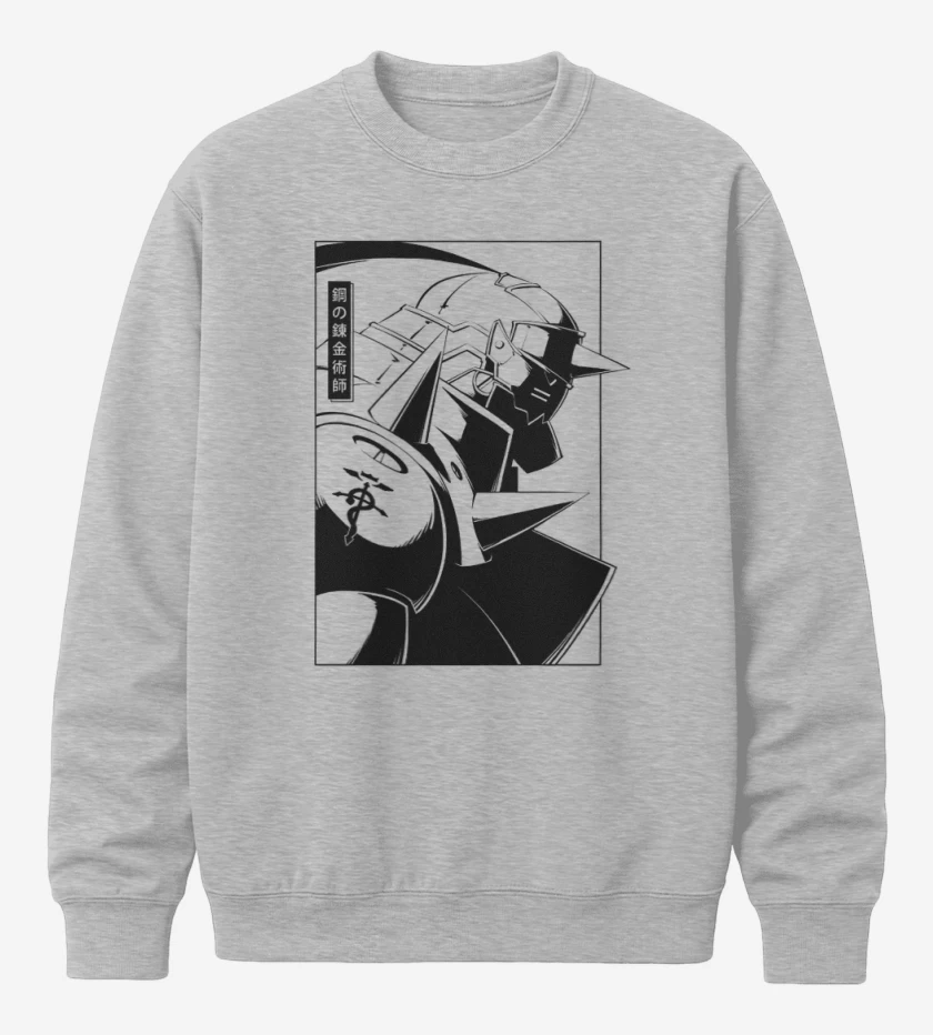 Poleron polo Gris Melange de Elric