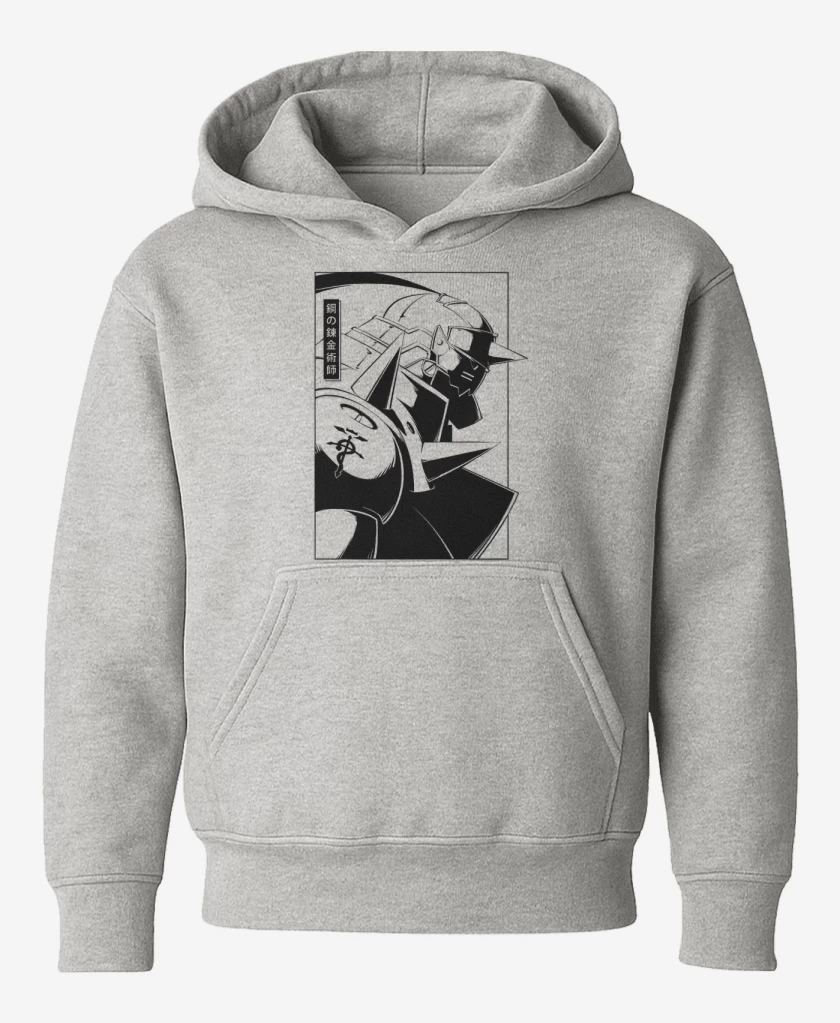 Poleron de niño Gris Melange de Elric