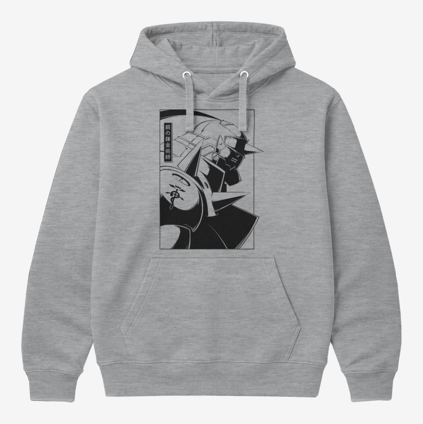 Polerón Canguro Gris Melange de Elric