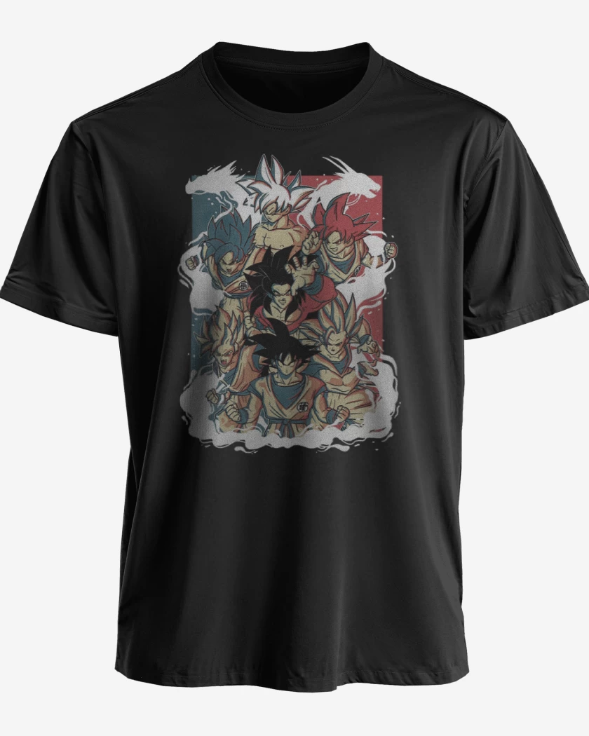 Polera Todos los Gokus