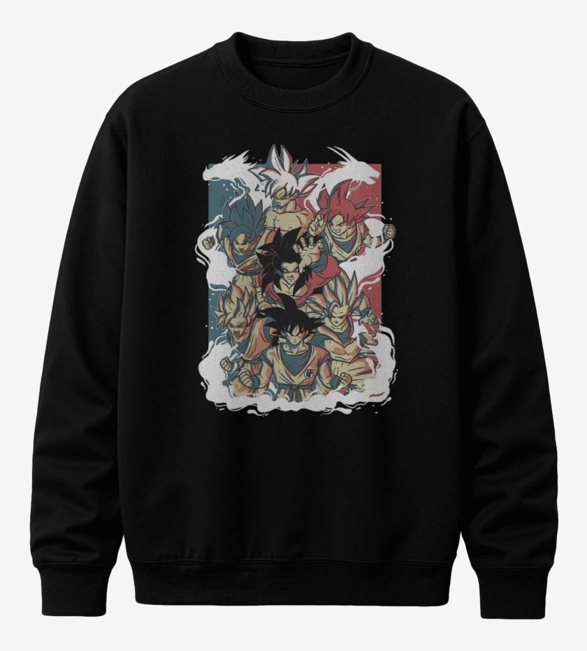 Poleron polo Todos los Gokus