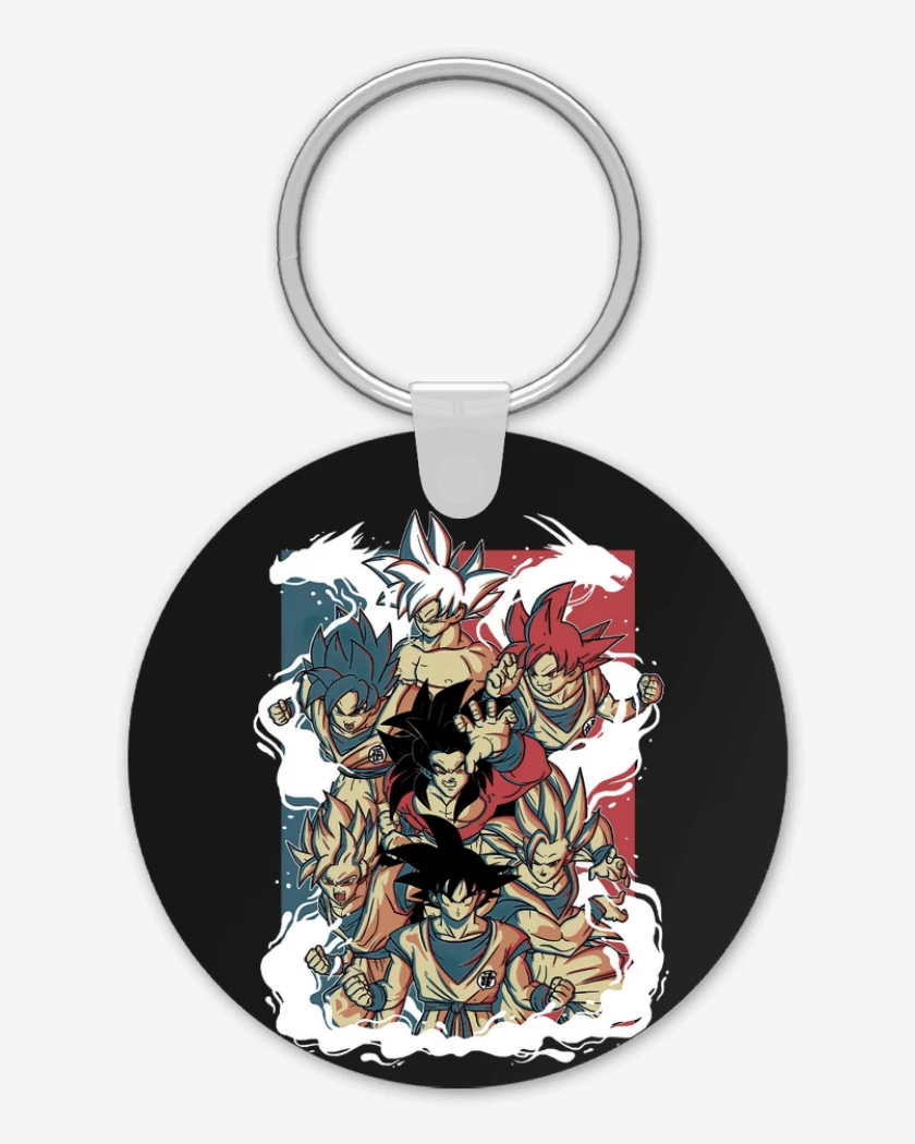 Llavero Todos los Gokus