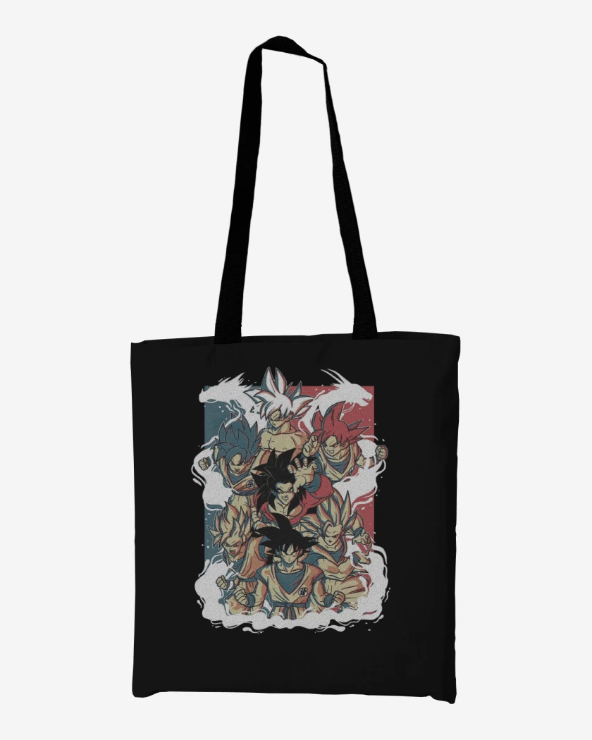 Totebag Todos los Gokus