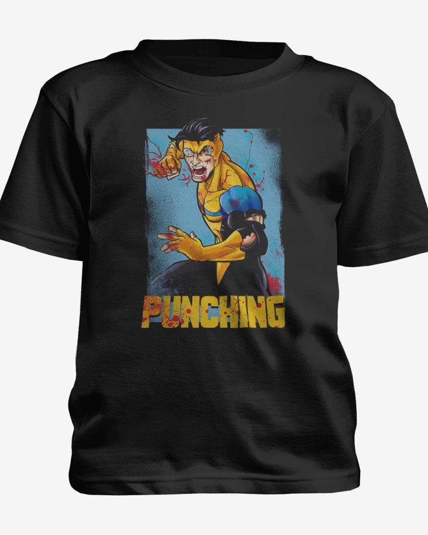 Polera de niño Negro de Invensible