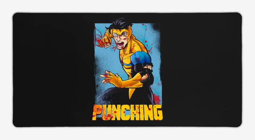 Mouse pad Gamer Negro de Invensible