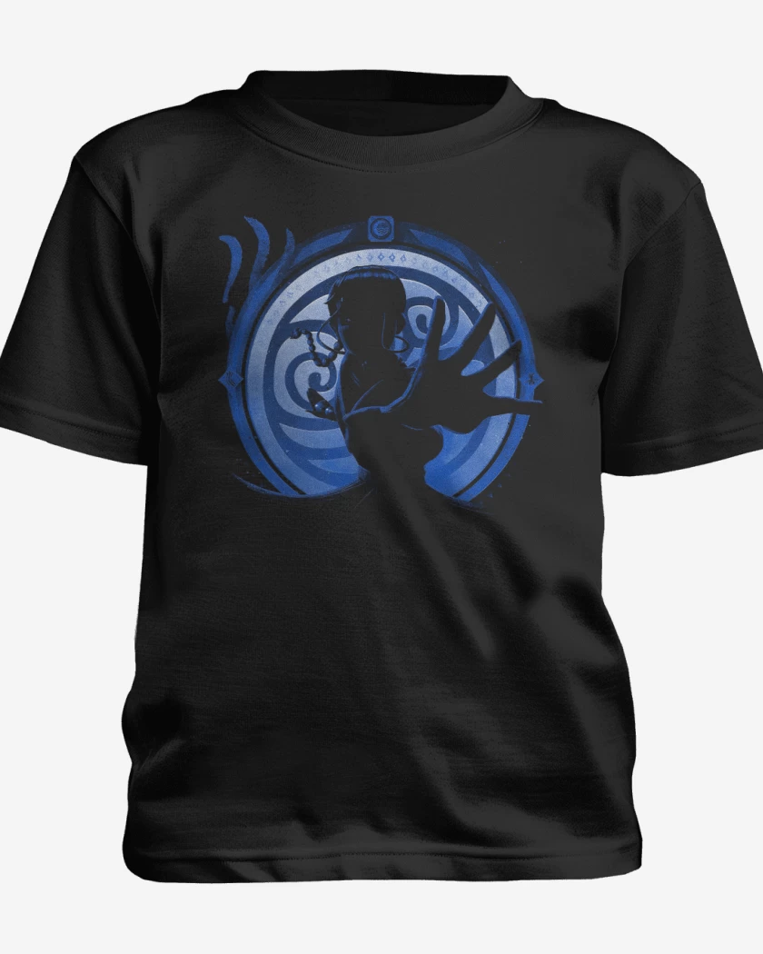 Polera de niño Negro de Maestro agua