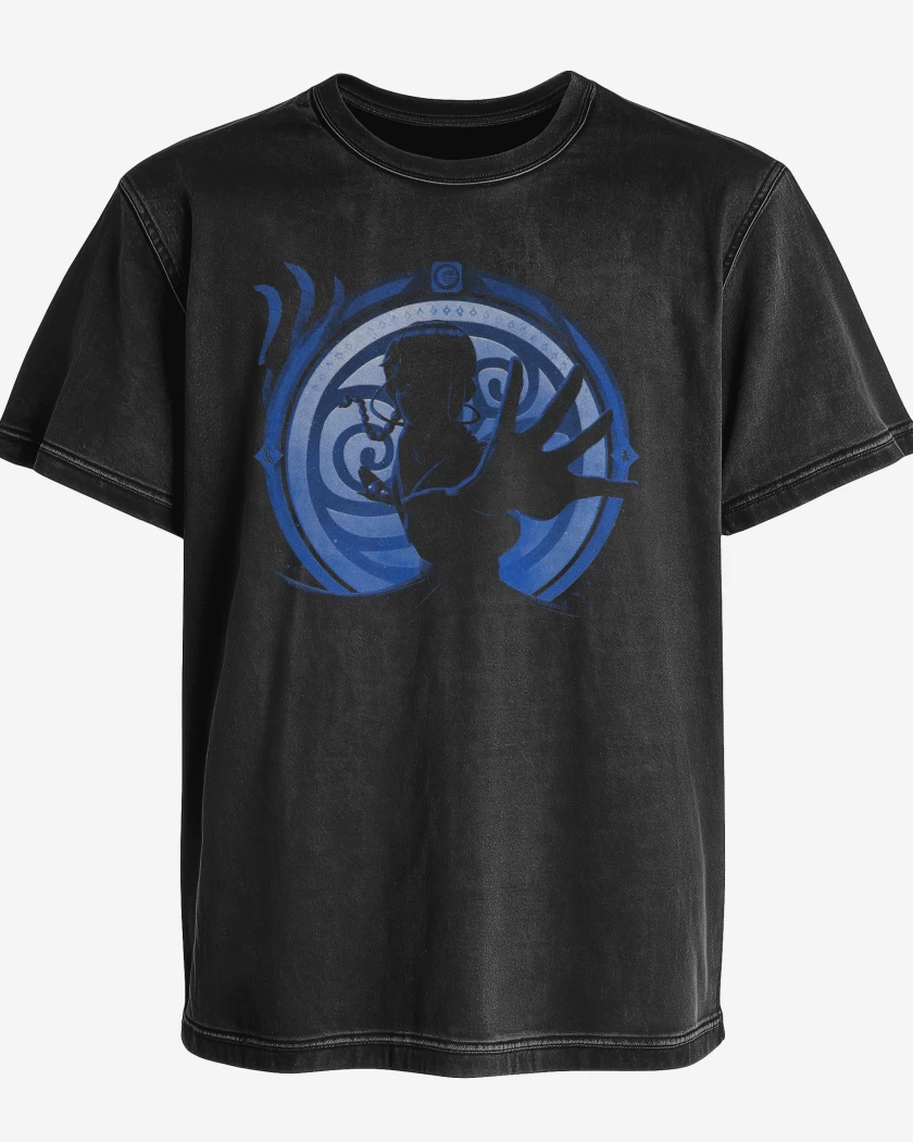 Polera desgastada Maestro agua