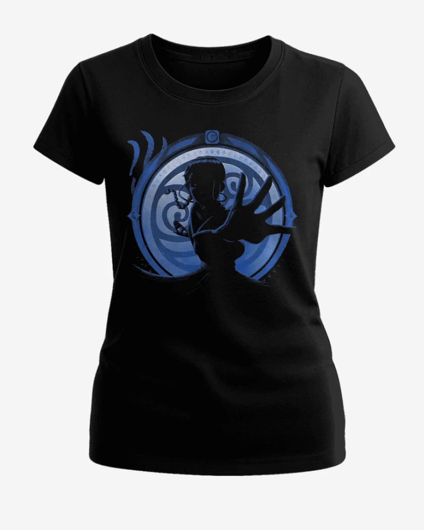 Polera de Mujer Negro de Maestro agua