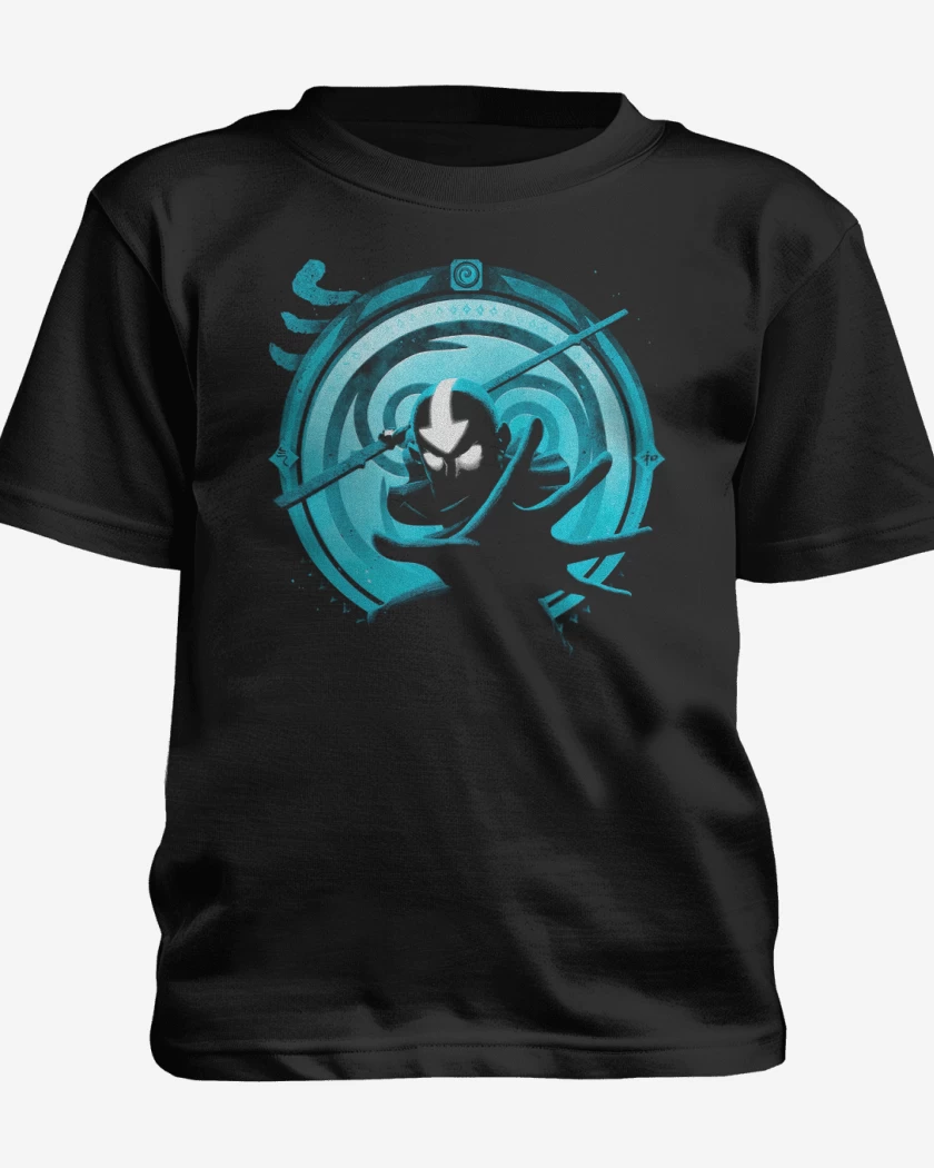 Polera de niño Negro de Maestro aire