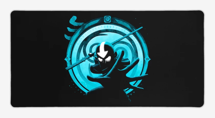 Mouse pad Gamer Negro de Maestro aire