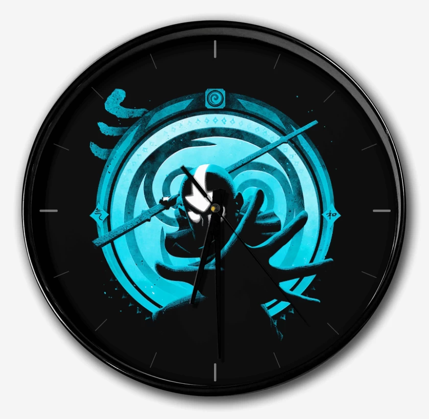 Reloj Negro de Maestro aire
