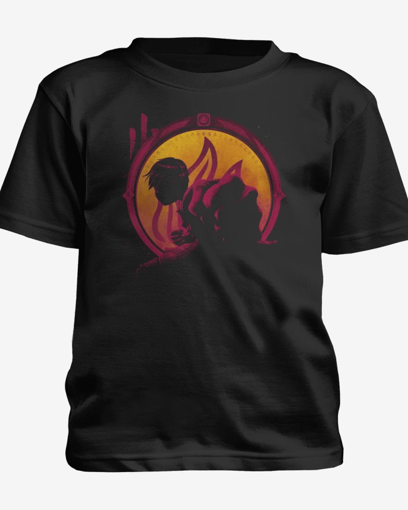 Polera de niño Maestro fuego